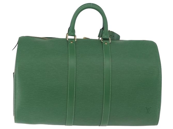 Louis Vuitton Keepall Epi Leather 45 Verde - vista 2