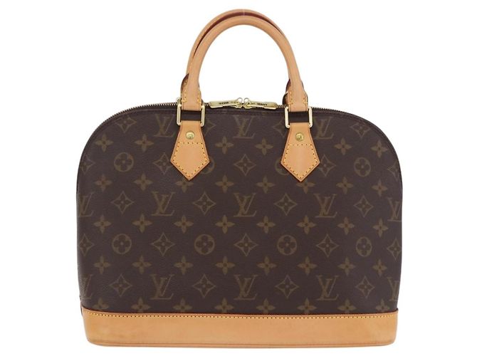 Louis Vuitton Alma Monogram Canvas PM Marron - vue 2