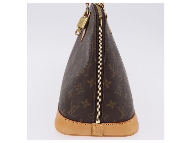 Louis Vuitton Alma Monogram Canvas PM Marron - vue 5