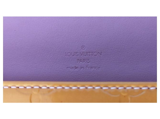 Louis Vuitton Borsa a tracolla Monogram Vernis Orange Arancione - vista 10