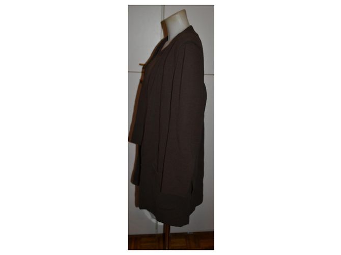 Agnona braunes Cardigan und Pullover Set - Ansicht 4