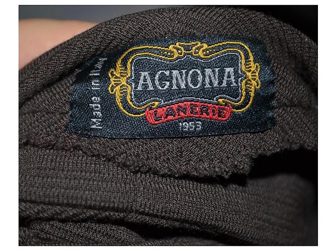 Agnona braunes Cardigan und Pullover Set - Ansicht 6