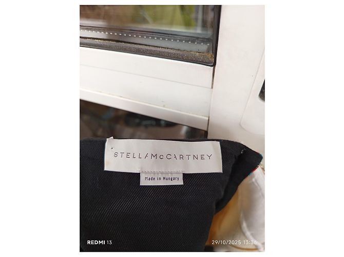 Stella Mc Cartney Falda asimétrica de lana Stella McCartney Multicolor - vista 10