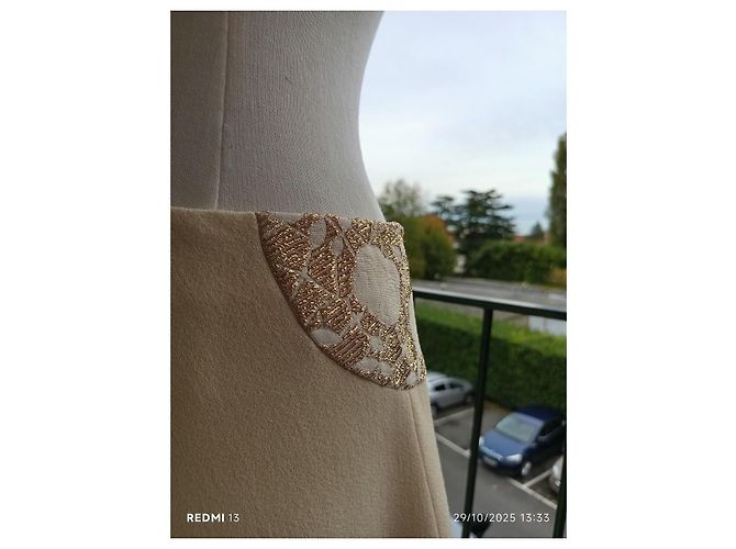 Stella Mc Cartney Falda asimétrica de lana Stella McCartney Multicolor - vista 3