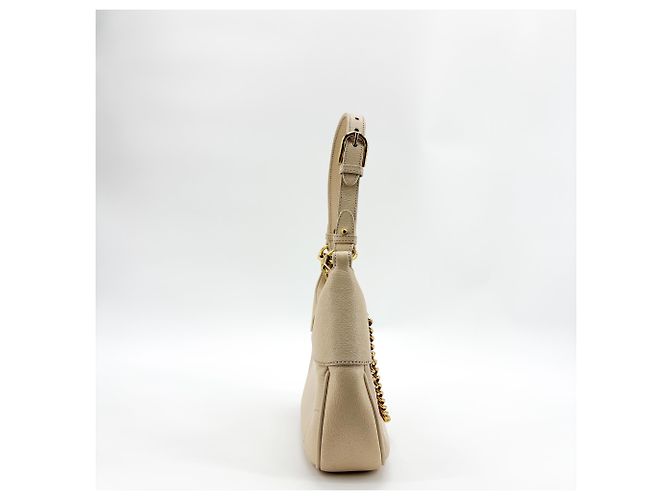 Gucci Aphrodite Leather Small Bege - vista 5