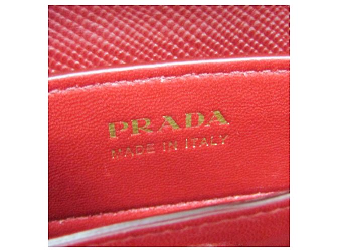 Prada Cuir Double Canvas and Saffiano Leather Medium Beige - vista 4