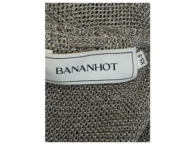 Autre Marque Bananhot Langer Strickrock Beige - Ansicht 7