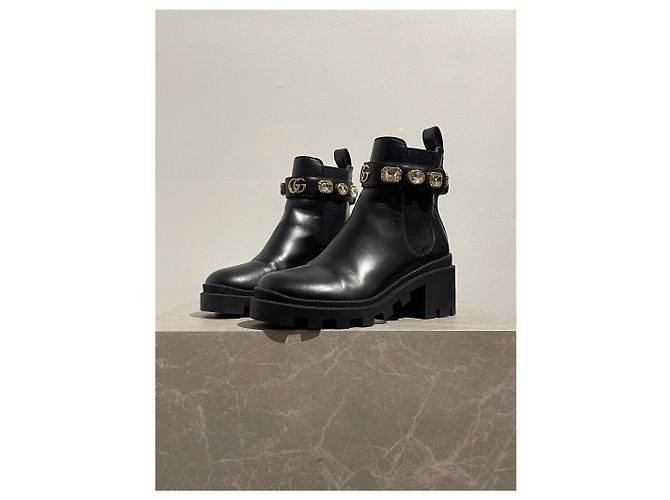 Botines Gucci negros T.35,5 - vista 3