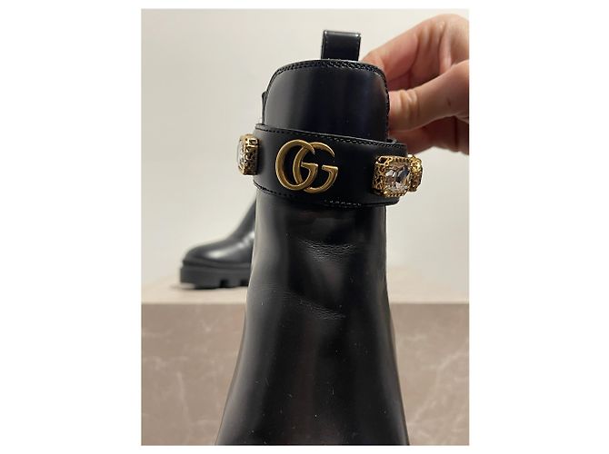 Botines Gucci negros T.35,5 - vista 6