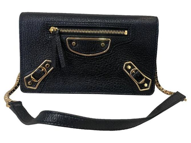 Borsa Balenciaga City Wallet nera Nero - vista 9