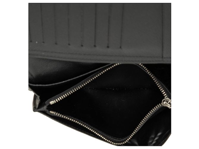 Black Louis Vuitton Monogram Eclipse Brazza Long Wallet Small Wallets - view 4