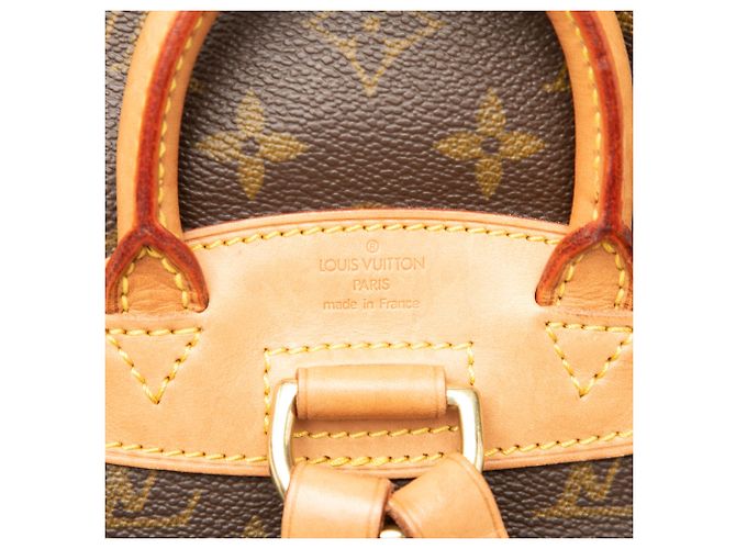 Brown Louis Vuitton Monogram Mini Montsouris Backpack - view 5