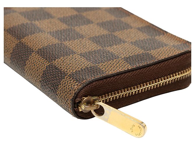 Monedero Zippy Louis Vuitton Damier Ebene Marrón Castaño - vista 6