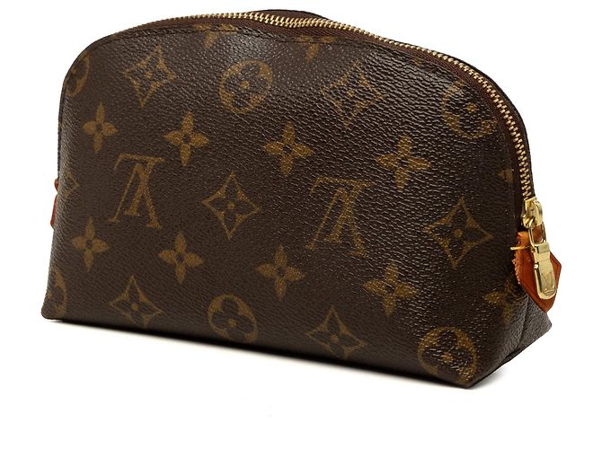 Necessaire PM Monogram Louis Vuitton castanho Marrom - vista 2