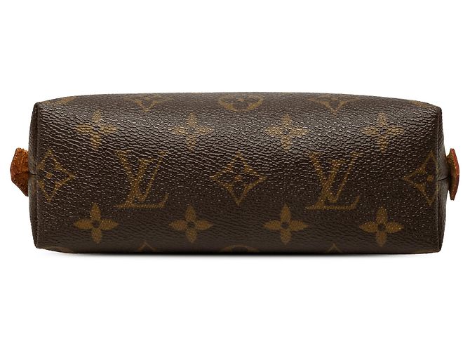 Necessaire PM Monogram Louis Vuitton castanho Marrom - vista 3