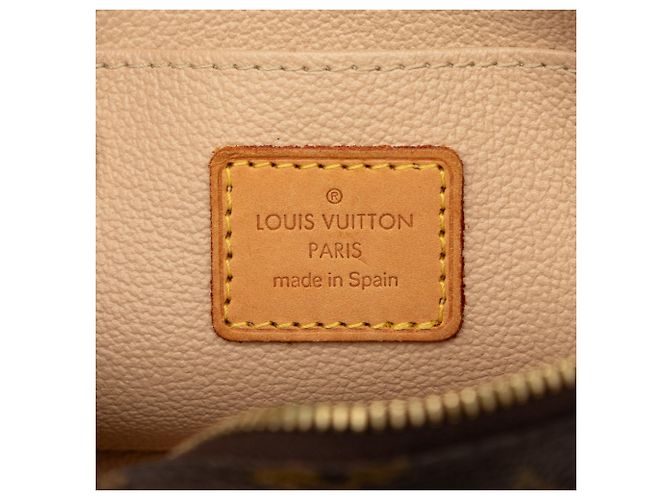Necessaire PM Monogram Louis Vuitton castanho Marrom - vista 5