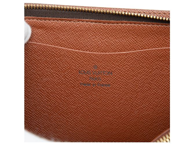 Brown Louis Vuitton Monogram Porte Monnaie Zippy Long Wallet - view 5