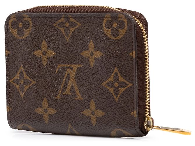 Louis Vuitton Monogram Zippy Münzbeutel Brown Braun - Ansicht 2