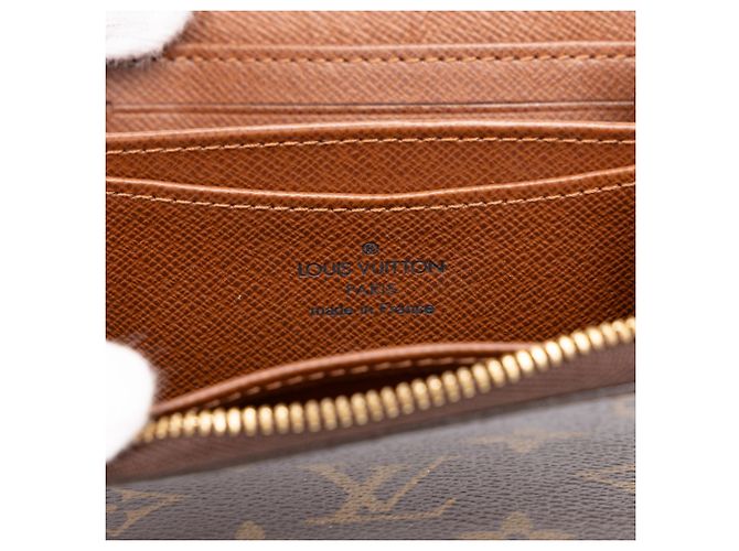 Louis Vuitton Monogram Zippy Münzbeutel Brown Braun - Ansicht 5