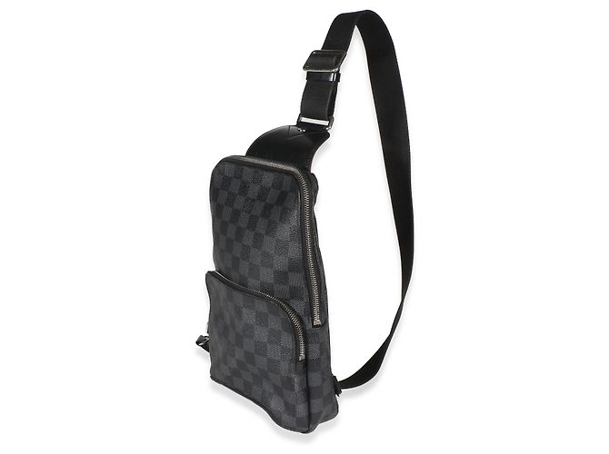 Louis Vuitton Damier Graphite Canvas Avenue Slingbag Schwarz - Ansicht 3