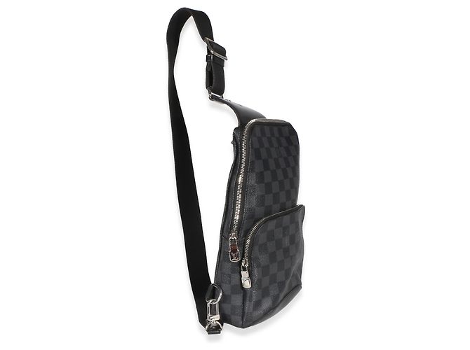 Louis Vuitton Damier Graphite Canvas Avenue Slingbag Schwarz - Ansicht 4