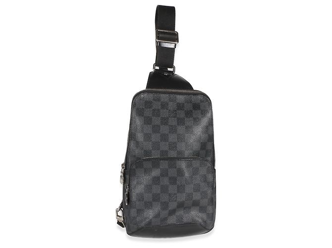 Louis Vuitton Damier Graphite Canvas Avenue Slingbag Schwarz - Ansicht 8