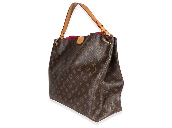 Louis Vuitton Monogram Canvas Graceful MM Marron - vue 3