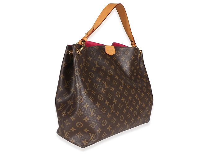 Louis Vuitton Monogram Canvas Graceful MM Marron - vue 4