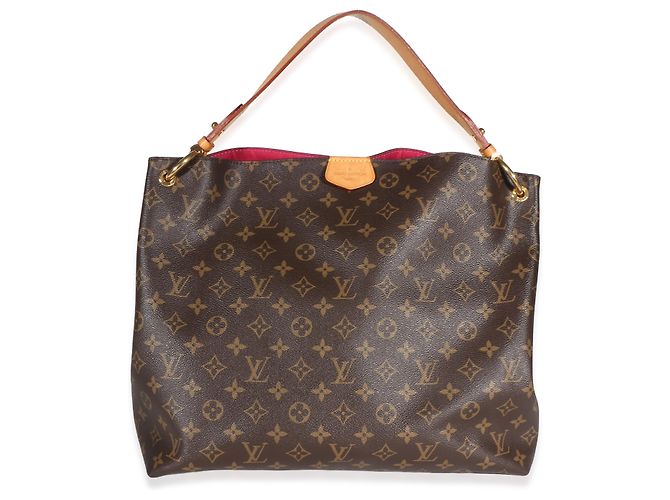 Louis Vuitton Monogram Canvas Graceful MM Marron - vue 8