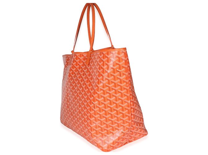 Goyard Orange Goyardine Canvas Saint Louis GM Arancione - vista 3