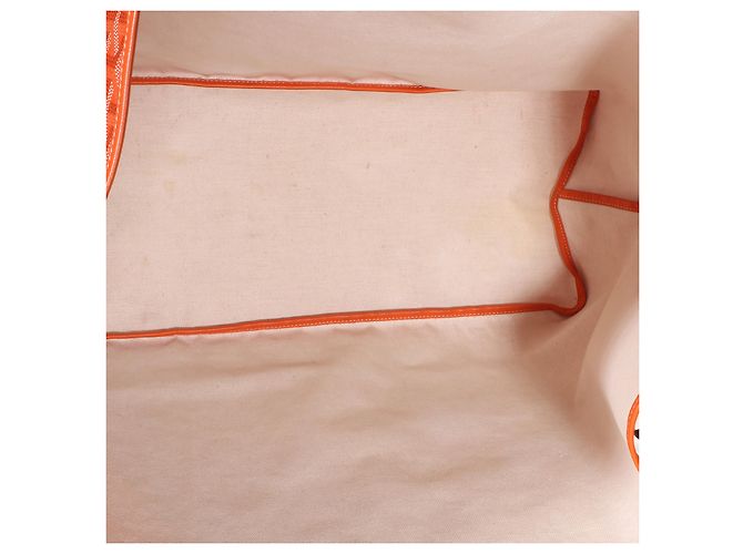 Goyard Orange Goyardine Canvas Saint Louis GM Arancione - vista 5