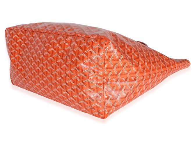 Goyard Orange Goyardine Canvas Saint Louis GM Arancione - vista 6
