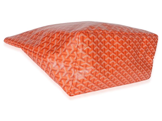 Goyard Orange Goyardine Canvas Saint Louis GM Arancione - vista 7