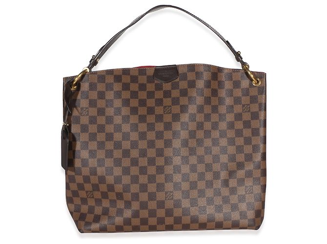 Louis Vuitton Damier Ebene Canvas Graceful MM Castaño - vista 8