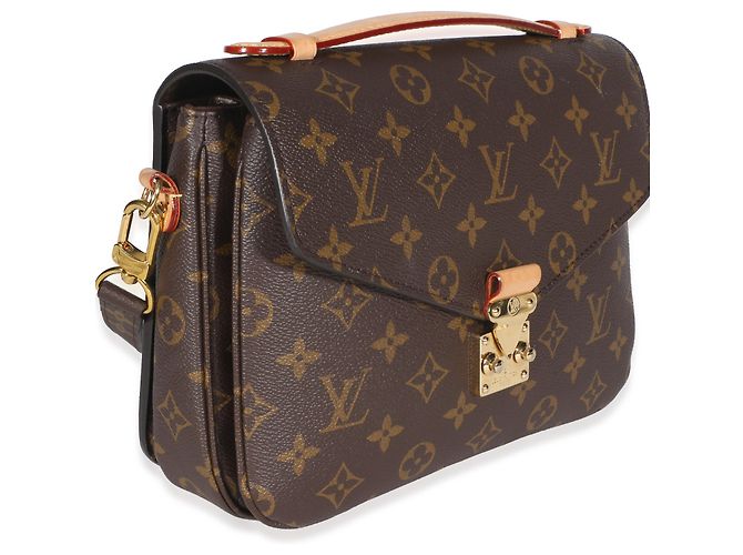 Louis Vuitton Monogram Canvas Pochette Metis Braun - Ansicht 4