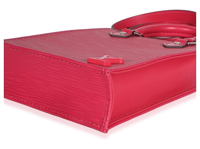 Louis Vuitton Hot Pink Epi Sac Plat XS Rosa - vista 6