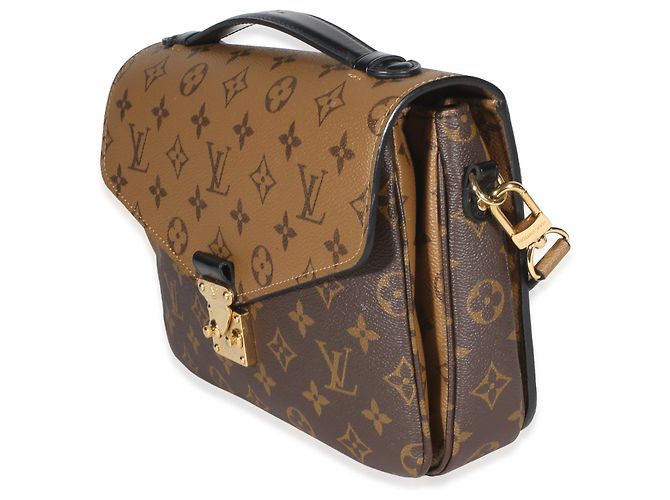 Louis Vuitton Reverse Monogram Canvas Pochette Metis Braun - Ansicht 3
