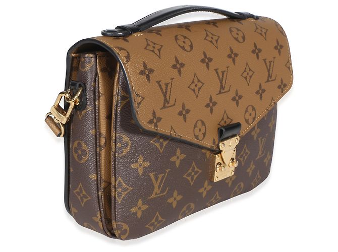 Louis Vuitton Reverse Monogram Canvas Pochette Metis Braun - Ansicht 4