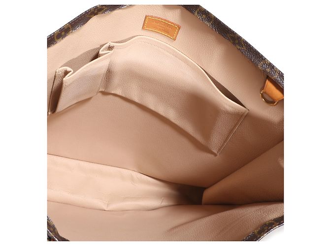 Louis Vuitton Vintage Monogram Canvas Sac Plat Tote Braun - Ansicht 5