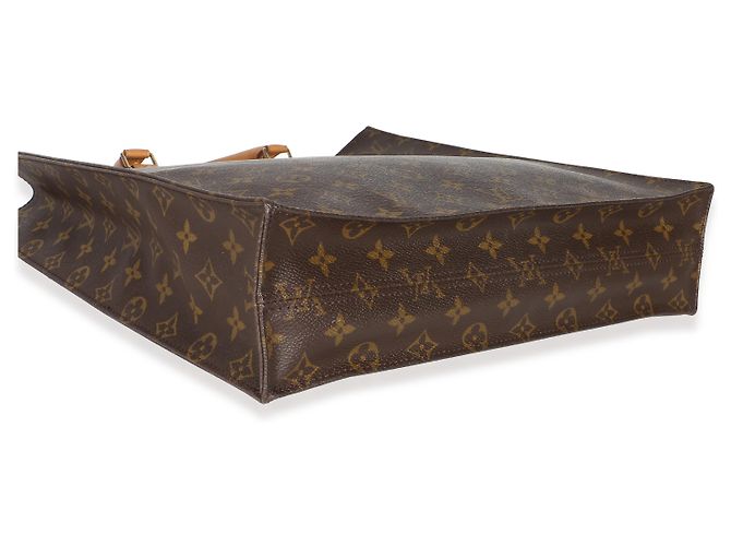Louis Vuitton Vintage Monogram Canvas Sac Plat Tote Braun - Ansicht 7