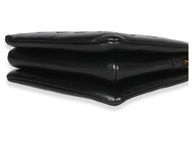 Louis Vuitton Coussin PM in lambskin nero con Monogram embossed - vista 6