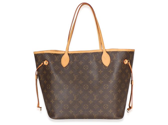 Louis Vuitton Monogram Canvas Neverfull MM Marrone - vista 2