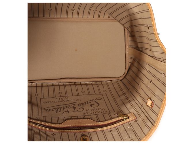 Louis Vuitton Monogram Canvas Neverfull MM Marrone - vista 5