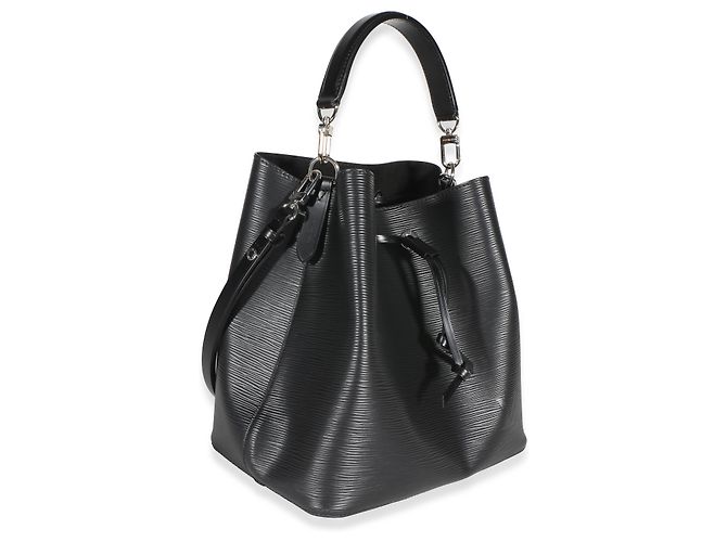 Louis Vuitton Black Epi Neonoe MM Schwarz - Ansicht 4