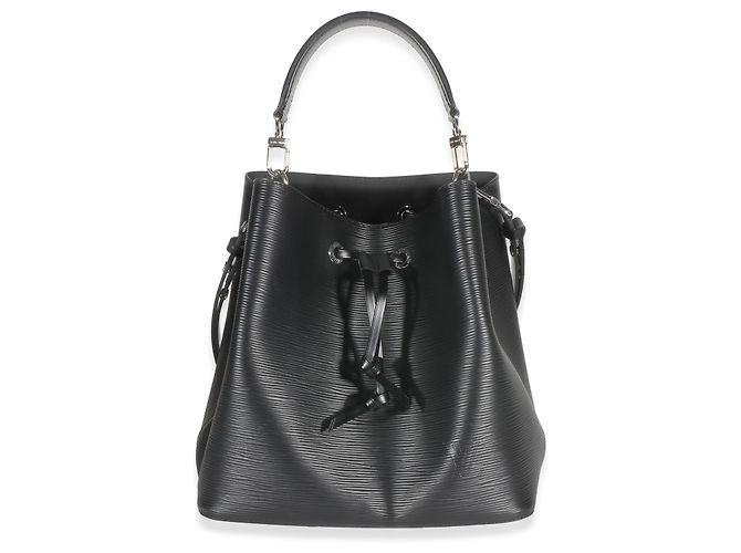 Louis Vuitton Black Epi Neonoe MM Schwarz - Ansicht 8