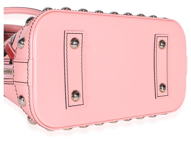 Louis Vuitton Pink Epi Chain Flower Alma BB Rosso - vista 7