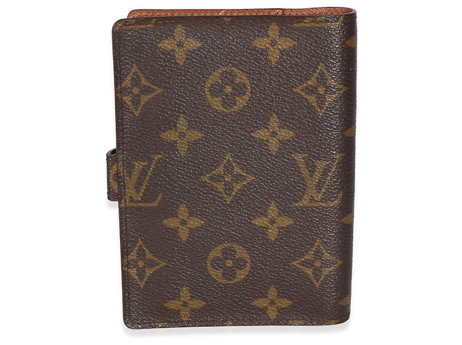 Funda de agenda Small Ring en lona Monogram Louis Vuitton Castaño - vista 2