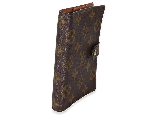 Funda de agenda Small Ring en lona Monogram Louis Vuitton Castaño - vista 4