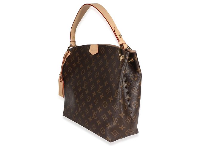 Louis Vuitton Monogram Canvas Graceful MM Marron - vue 3