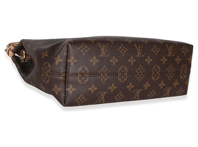 Louis Vuitton Monogram Canvas Graceful MM Marron - vue 7